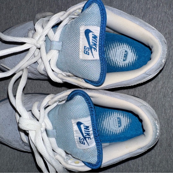 Nike Dunk Low Pro SB Boarder Blue & White Size 6 - Picture 8 of 10